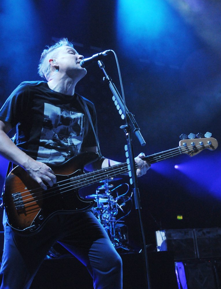 Blink-182 Performing Live on Stage