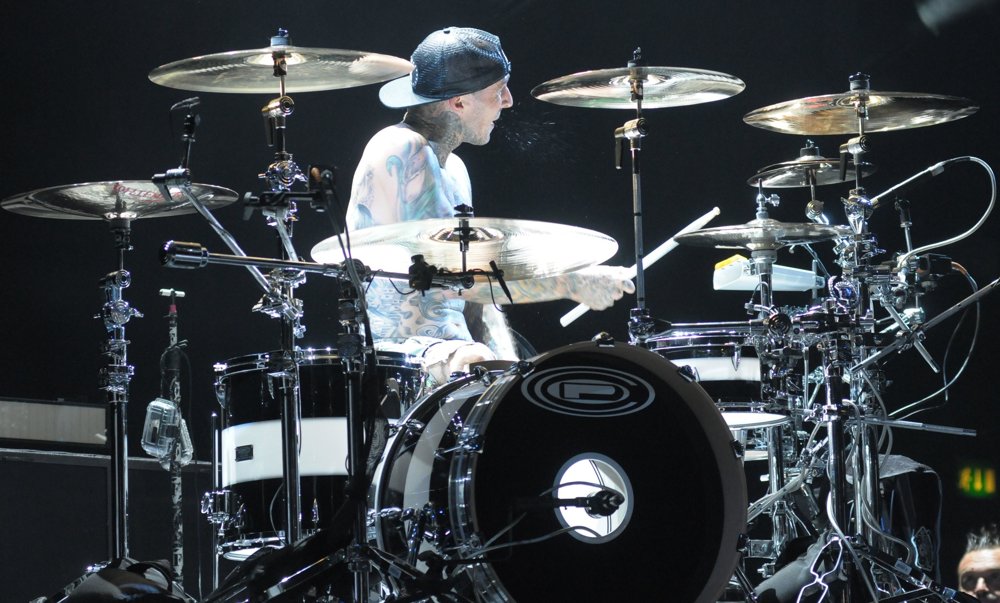 Blink-182 Performing Live on Stage