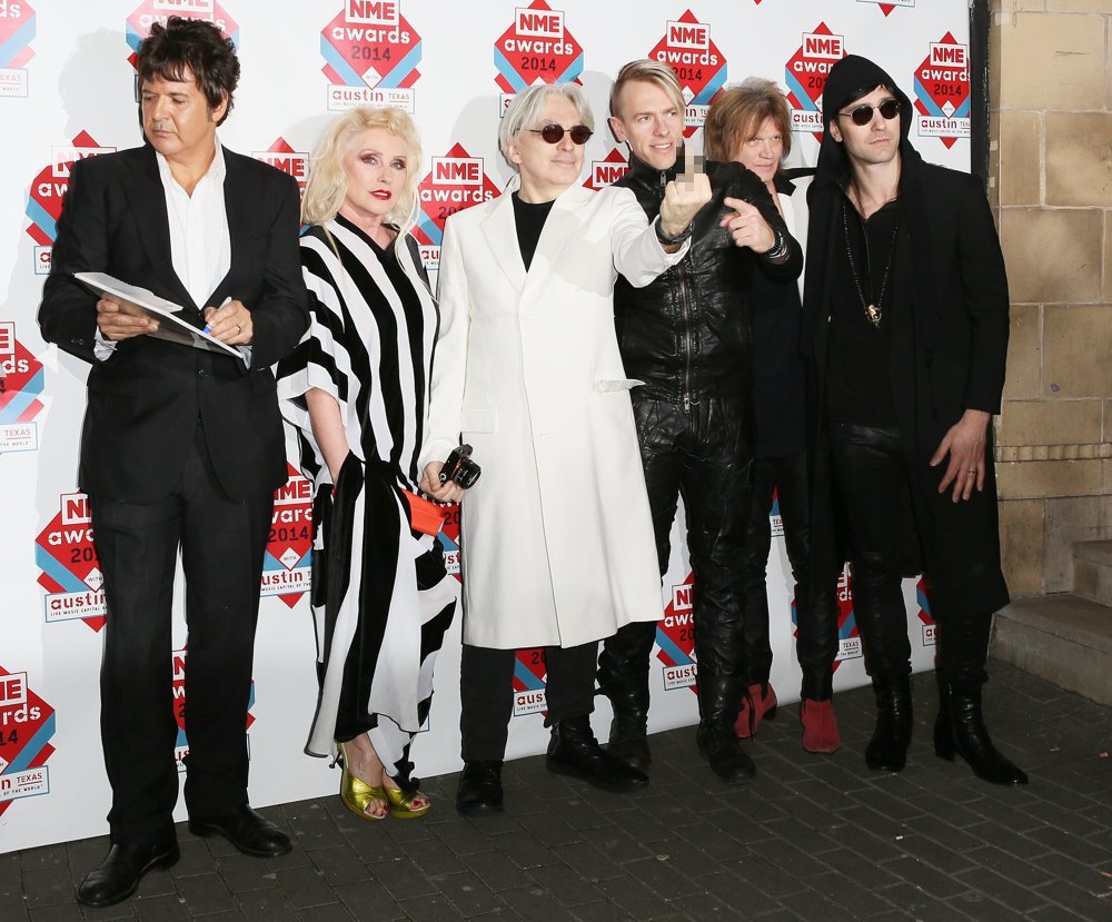 Blondie<br>The NME Awards 2014 - Arrivals