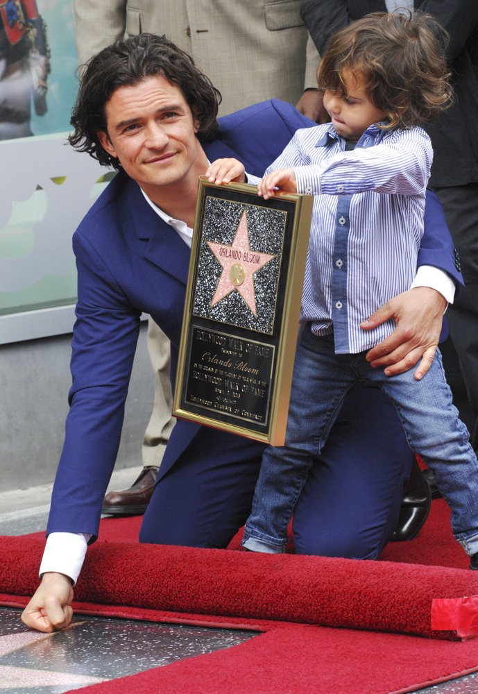 Orlando Bloom Honored with A Star on The Hollywood Walk of Fame