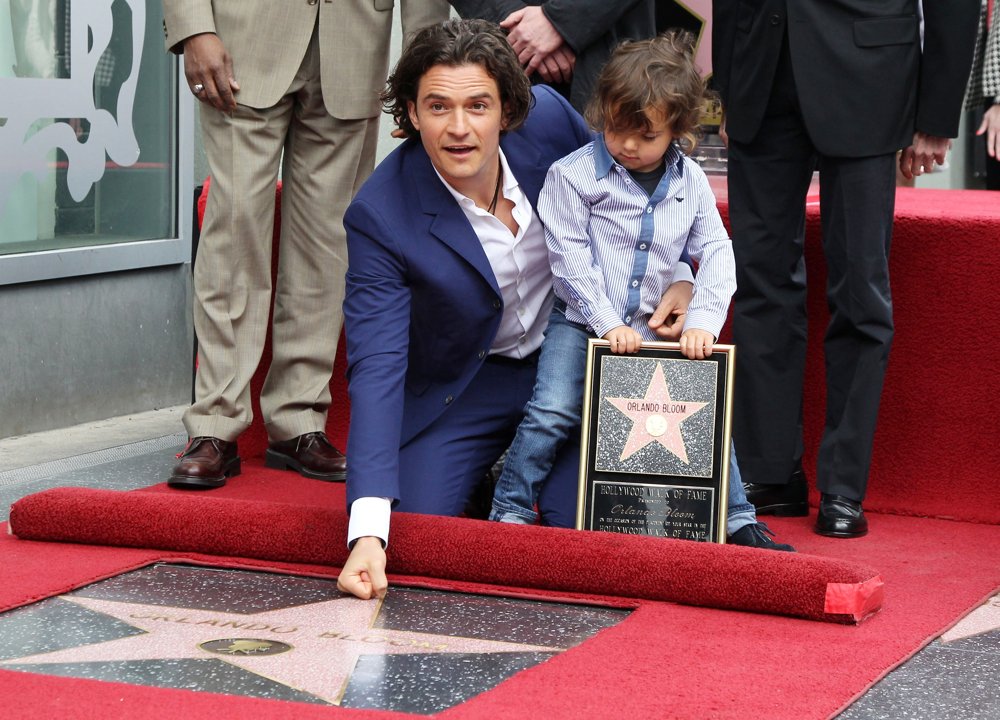 Orlando Bloom Honored with A Star on The Hollywood Walk of Fame