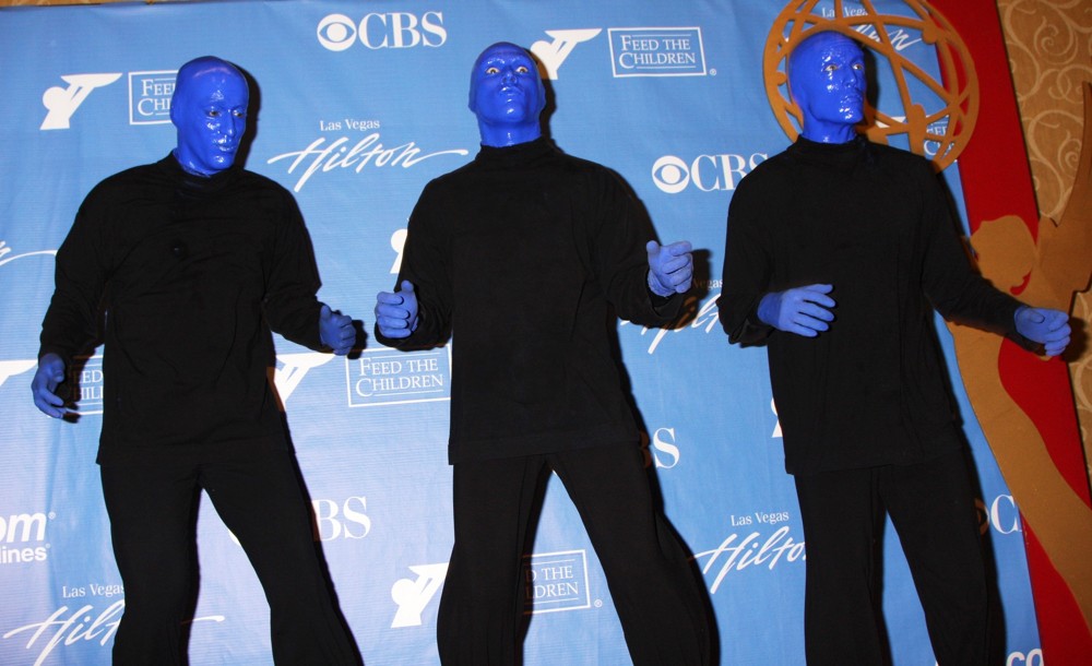 Blue Man Group;<br>2010 Daytime Emmy Awards - Press Room