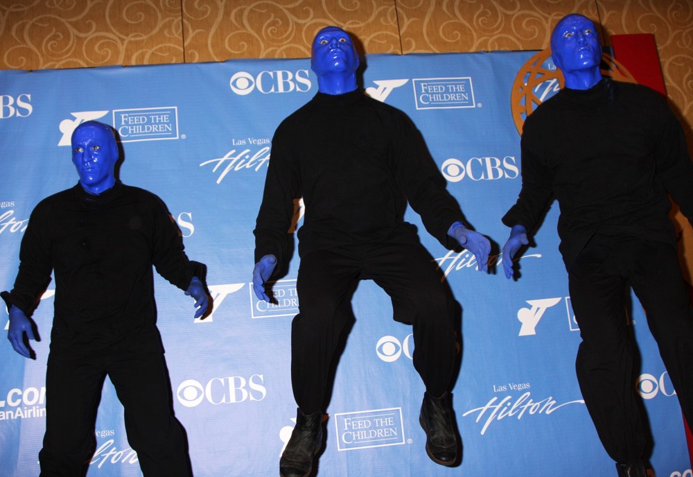 Blue Man Group;<br>2010 Daytime Emmy Awards - Press Room