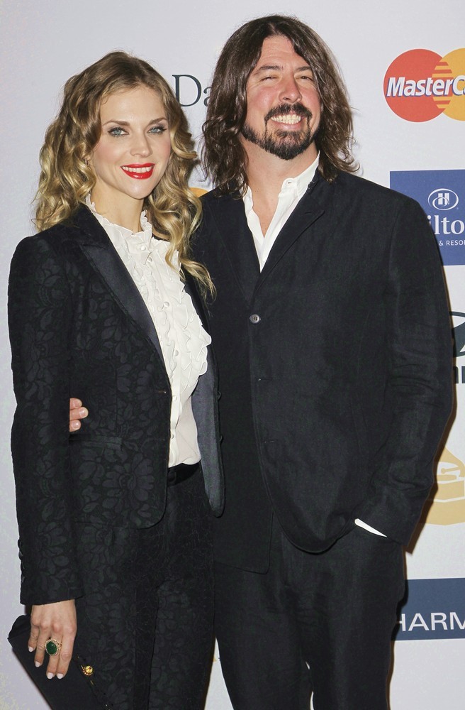 Jordyn Blum;Dave Grohl;<br>Clive Davis and The Recording Academy's 2013 Pre-Grammy Gala and Salute to Industry Icons