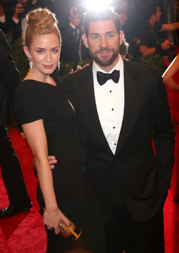 Emily Blunt;John Krasinski;<br>PUNK: Chaos to Couture Costume Institute Gala