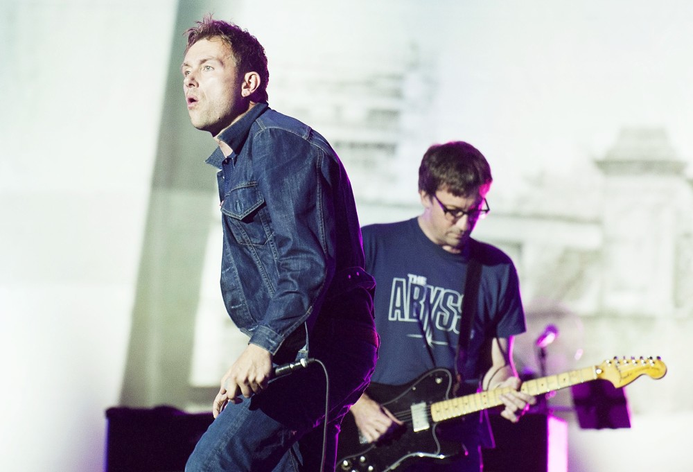 Damon Albarn;Graham Coxon;Blur;<br>BT London Live - Performances