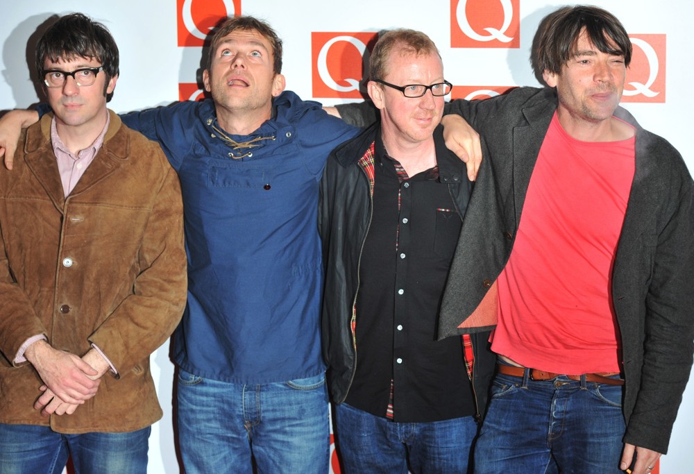 Blur;<br>The Q Awards 2012 - Arrivals