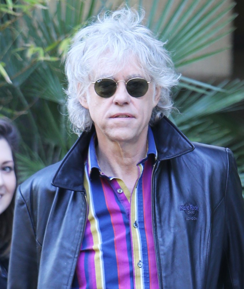 Bob Geldof Outside The ITV Studios