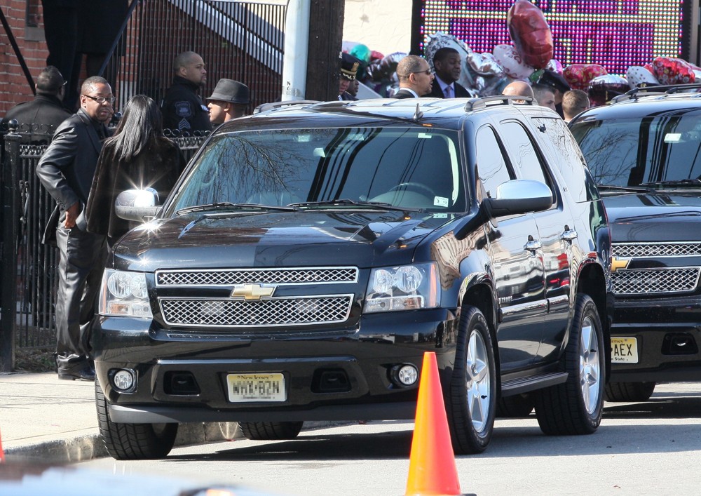 Bobby Brown;<br>The Funeral of Whitney Houston