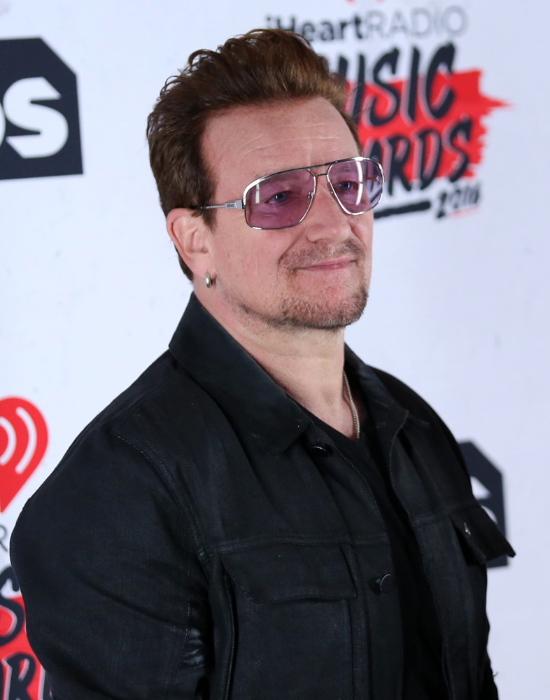 Bono;U2;<br>iHeartRadio Music Awards 2016 - Press Room