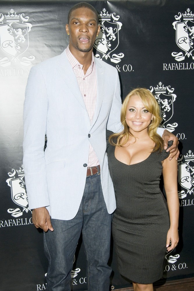 Chris Bosh;Adrienne Williams;<br>NBA Draft Kickoff and Spirit Collection Unveiling