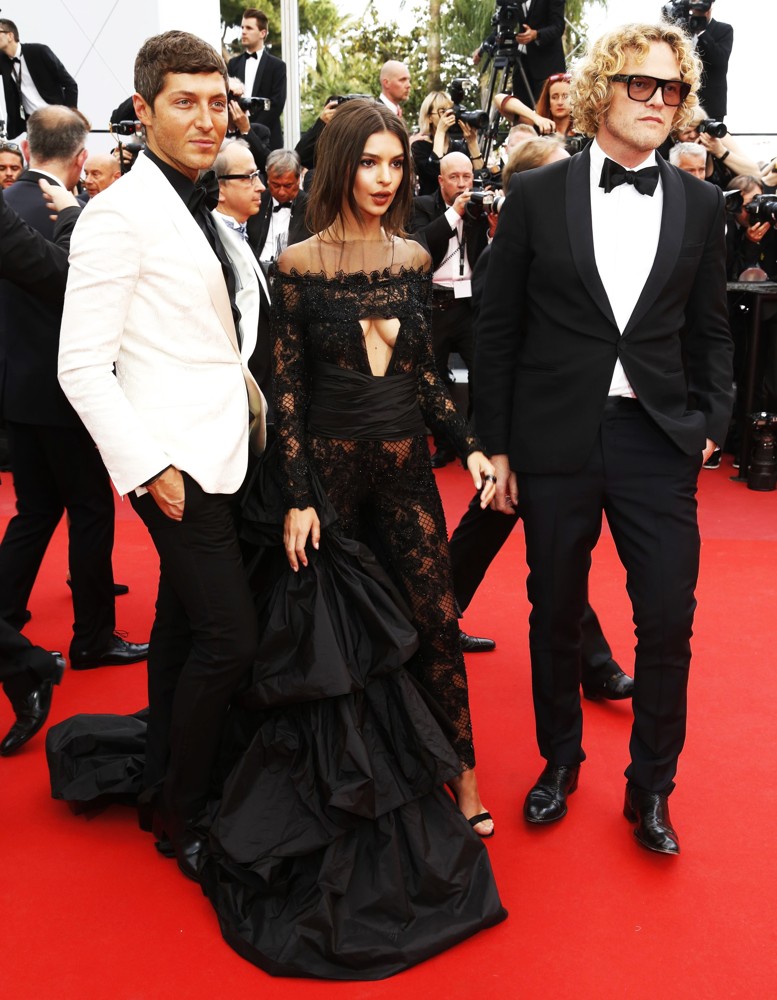 Evangelo Bousis;Emily Ratajkowski;Peter Dundas;<br>70th Annual Cannes Film Festival - Loveless - Premiere