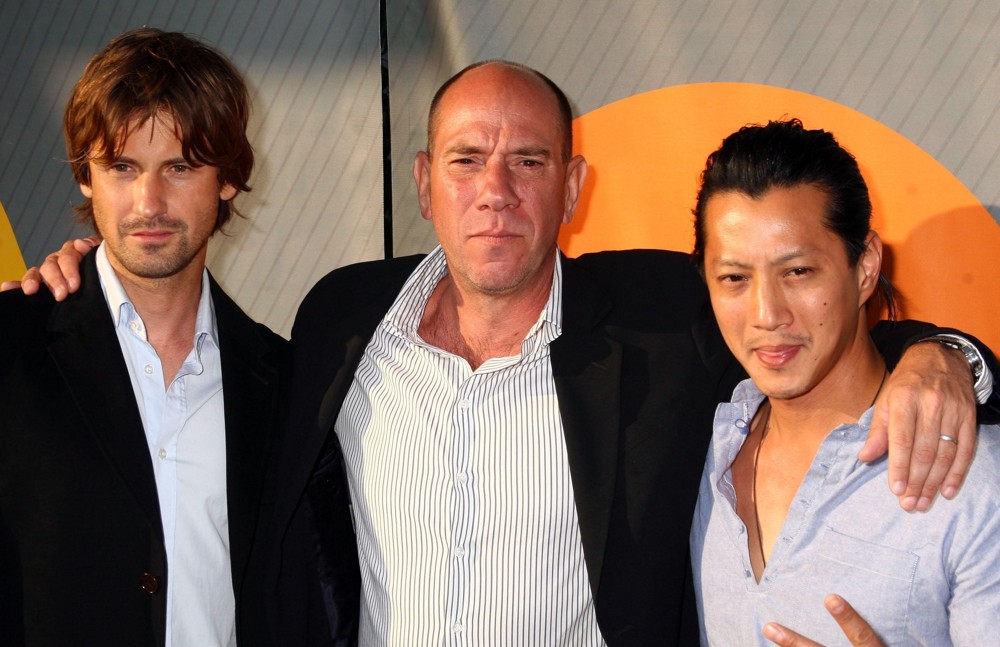 Chris Bowers;Miguel Ferrer;Will Yun Lee;<br>NBC All-Star Party - Arrivals