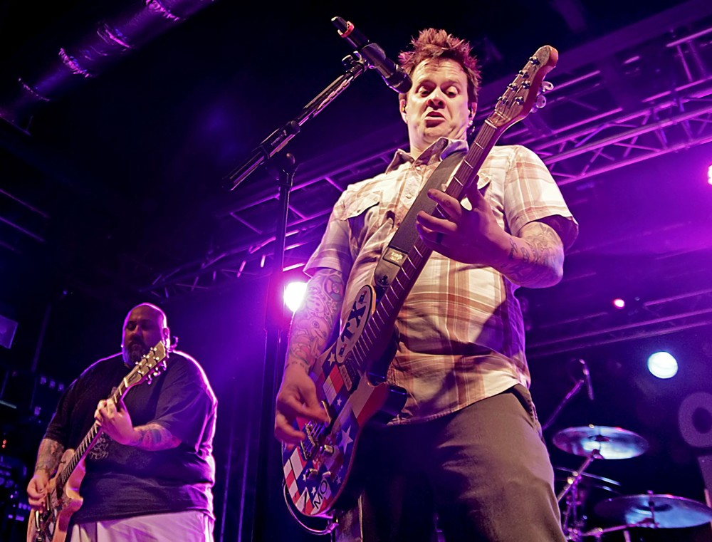 Chris Burney;Jaret Reddick;Bowling For Soup;<br>Bowling For Soup Performing at Liverpool O2 Academy