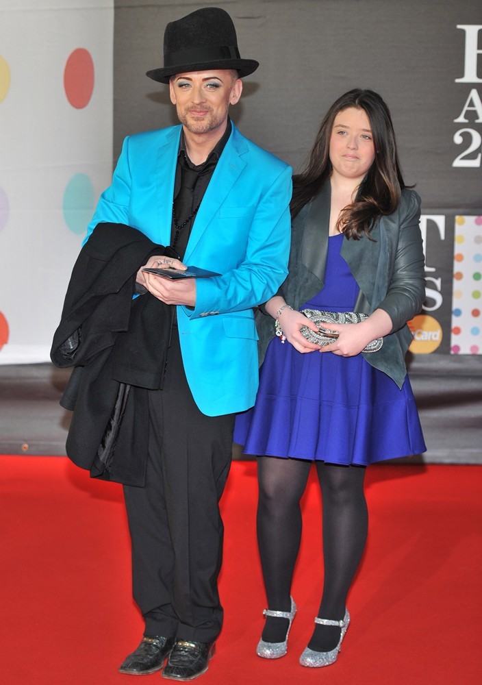 Boy George;<br>The 2013 Brit Awards - Arrivals