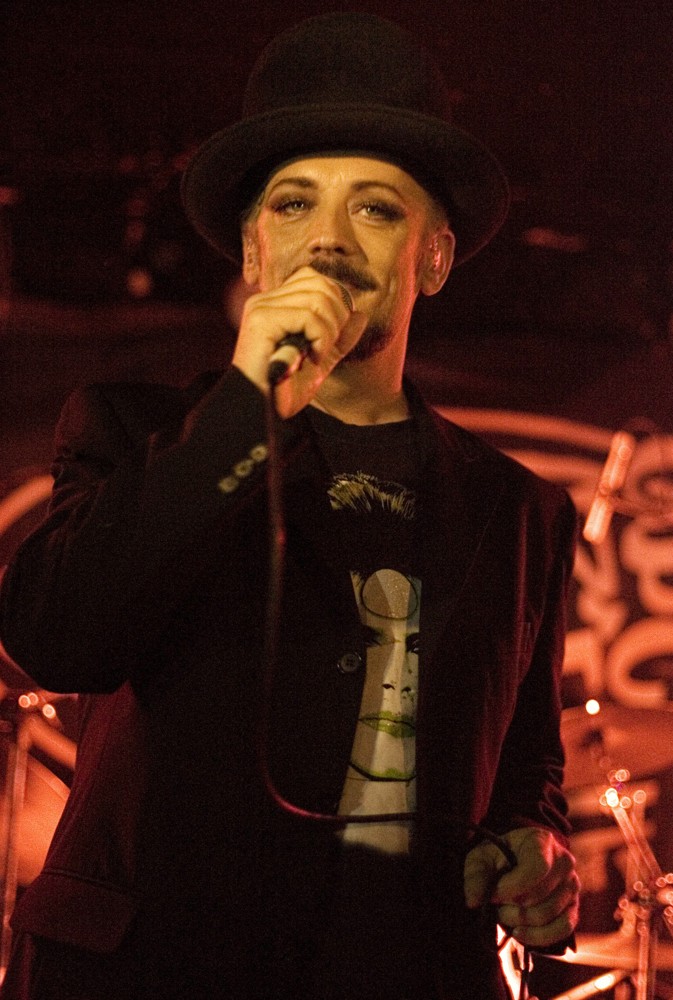 Boy George Performing Live