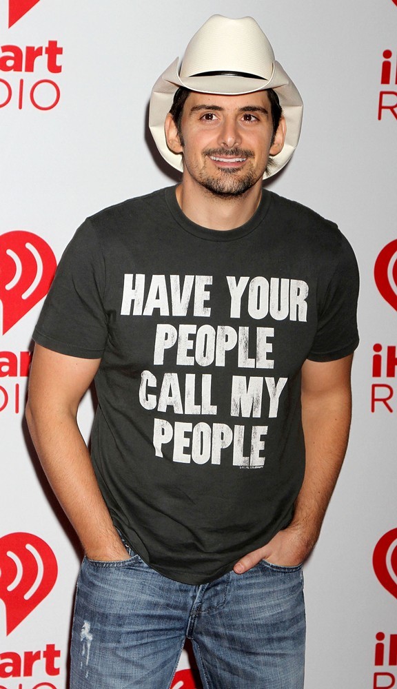 Brad Paisley;<br>2012 iHeartRadio Music Festival - Day 2 - Arrivals