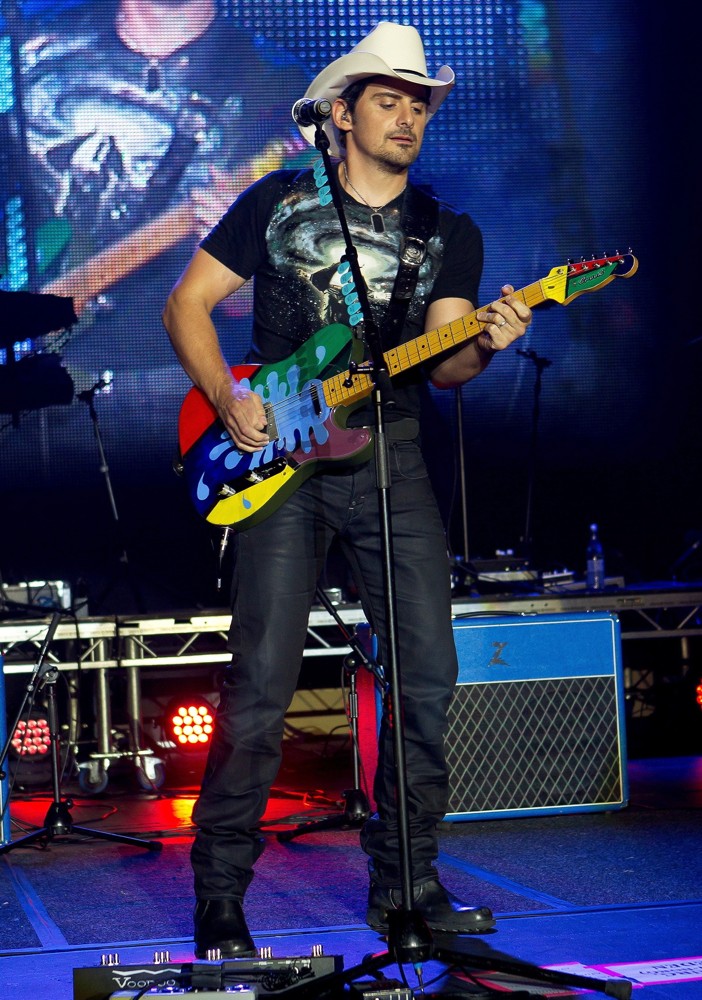 Brad Paisley Performs Live