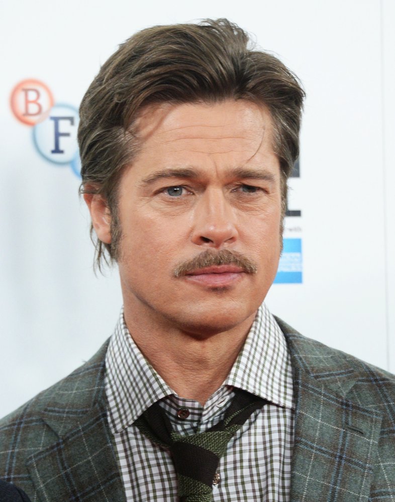 bradpitt Picture 462 58th BFI London Film Festival Fury Photocall