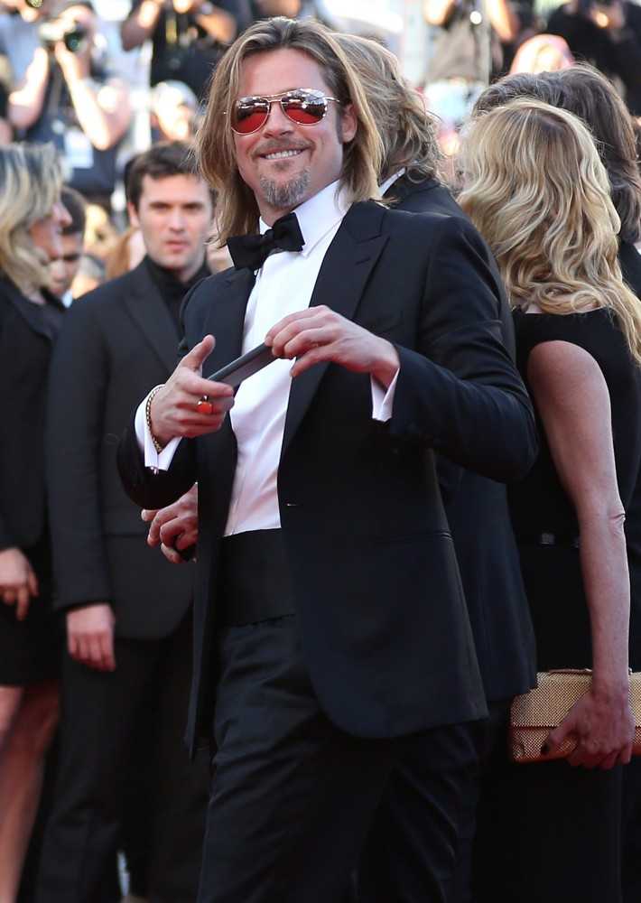 Brad Pitt;<br>Killing Them Softly Premiere - During The 65th Cannes Film Festival
