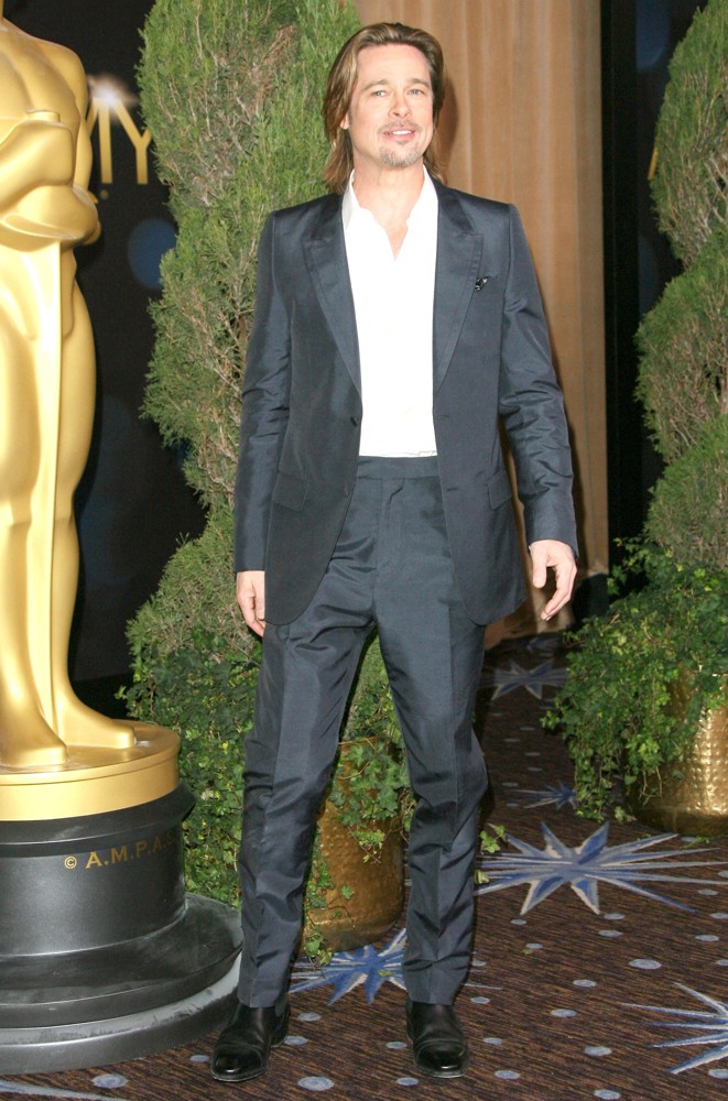 Brad Pitt;<br>84th Annual Academy Awards Nominees Luncheon