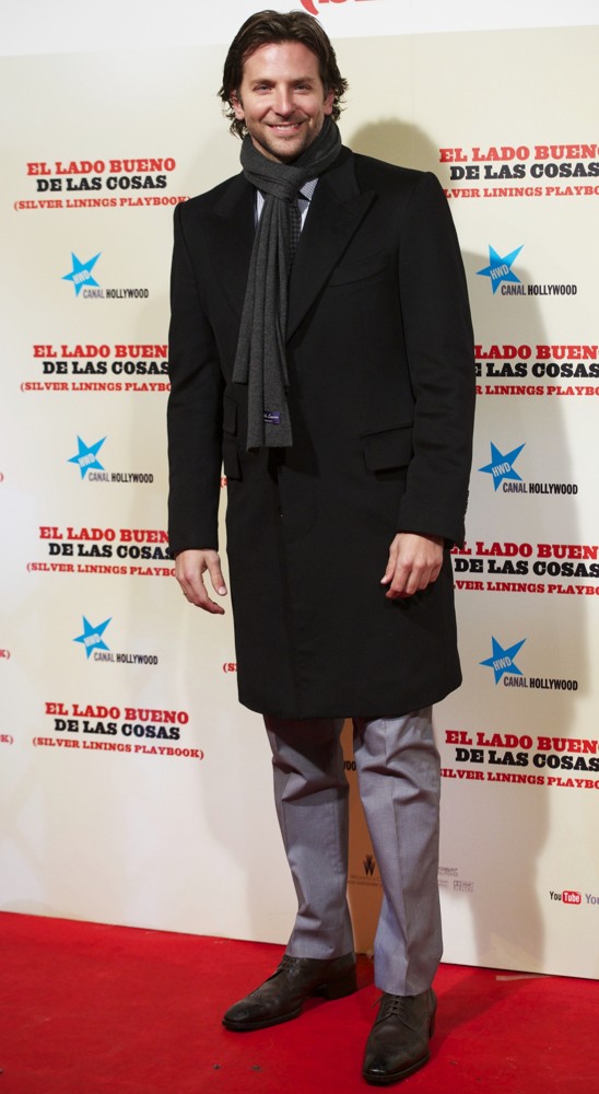 Bradley Cooper;<br>The Film Premiere of Silver Linings Playbook
