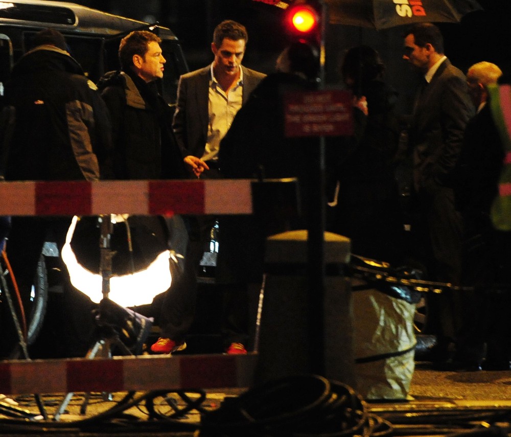 Kenneth Branagh;Chris Pine;<br>Shoot Scenes for Jack Ryan Movie on Location