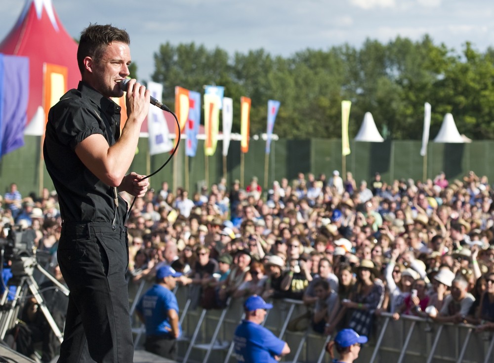 Brandon Flowers;The Killers;<br>Hop Farm Festival 2011 - Day 1