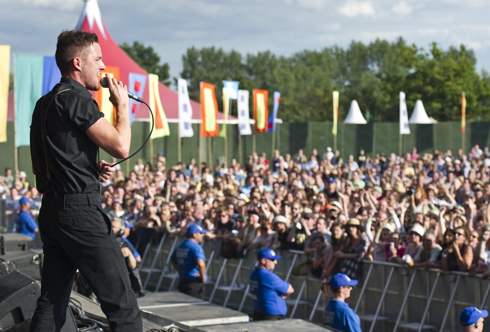 Brandon Flowers;The Killers;<br>Hop Farm Festival 2011 - Day 1