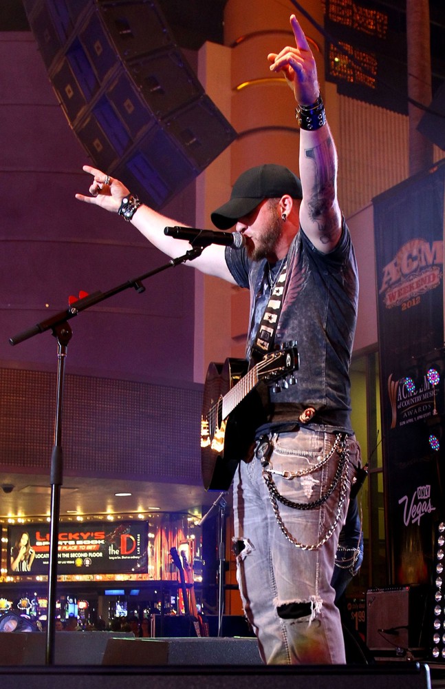 Brantley Gilbert;<br>2012 ACM Weekend on Fremont Street Experience Friday Concert