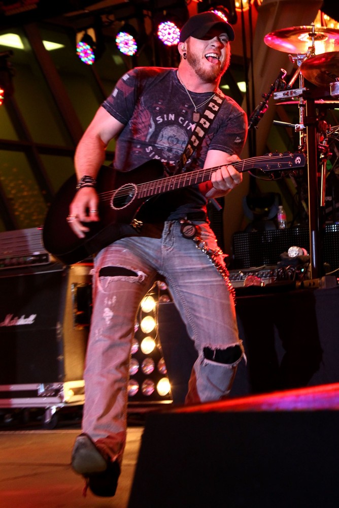 Brantley Gilbert;<br>2012 ACM Weekend on Fremont Street Experience Friday Concert