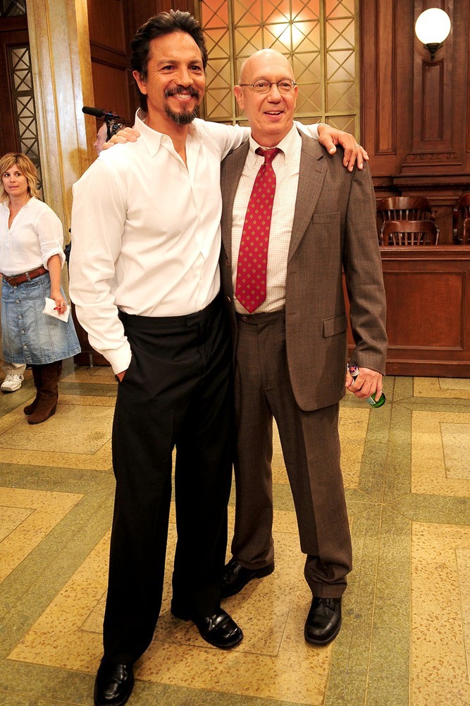 Benjamin Bratt;Dann Florek;<br>Law and Order 20th Season Kickoff Celebration
