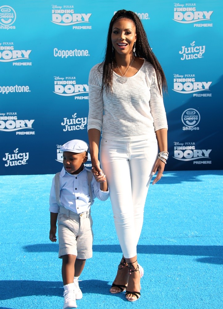 Logan Vincent Herbert;Tamar Braxton;<br>Disney-Pixar's Finding Dory Los Angeles Premiere