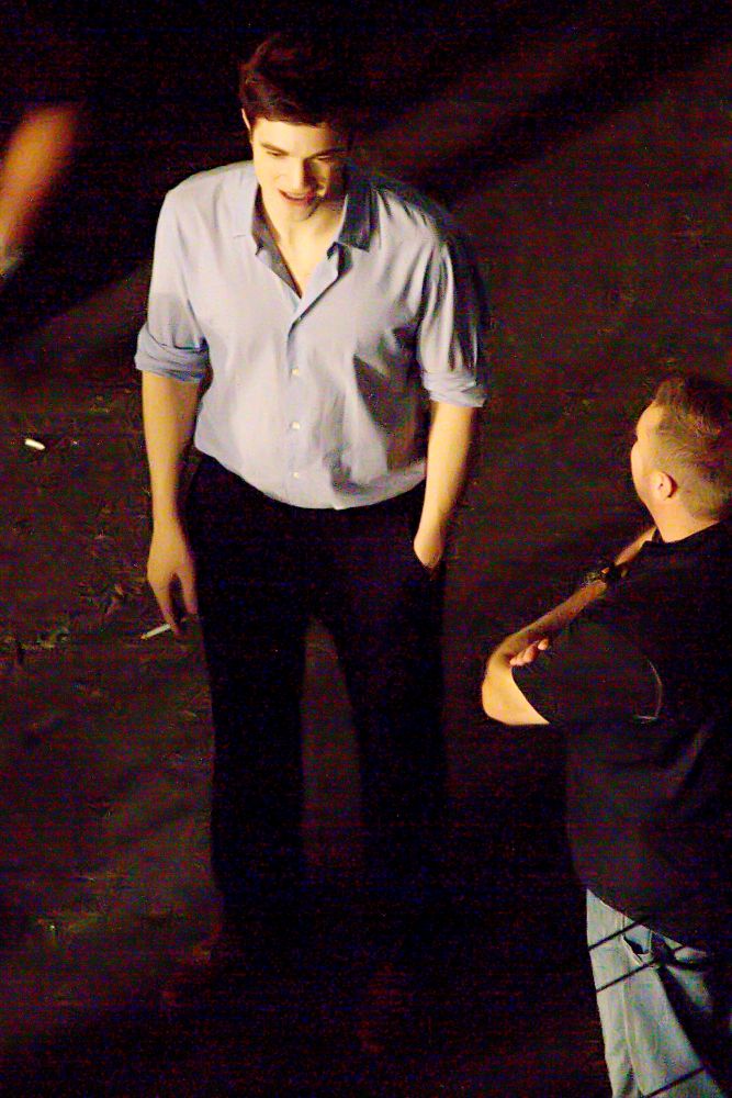 Set Pics and Video of 'Breaking Dawn' Filming of Bella and Edward's
