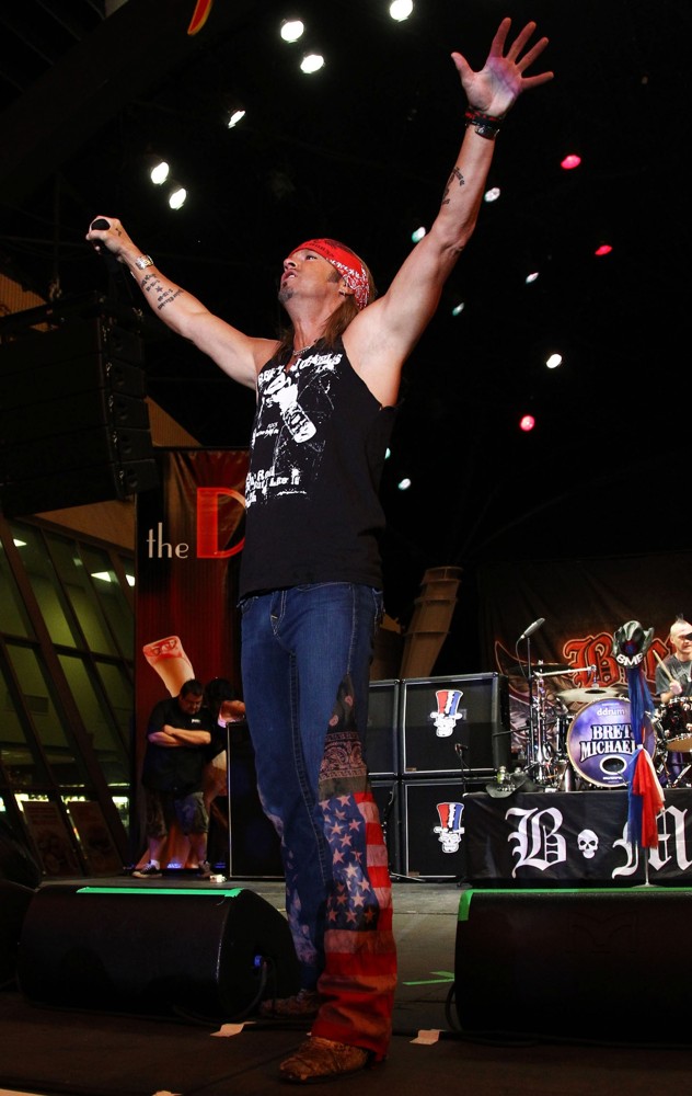 Bret Michaels;<br>Bret Michaels Performs to Celebrate The Grand Opening of The D Las Vegas
