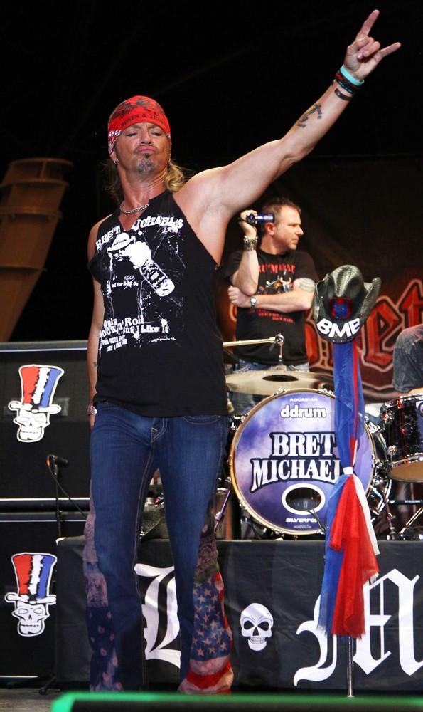 Bret Michaels;<br>Bret Michaels Performs to Celebrate The Grand Opening of The D Las Vegas
