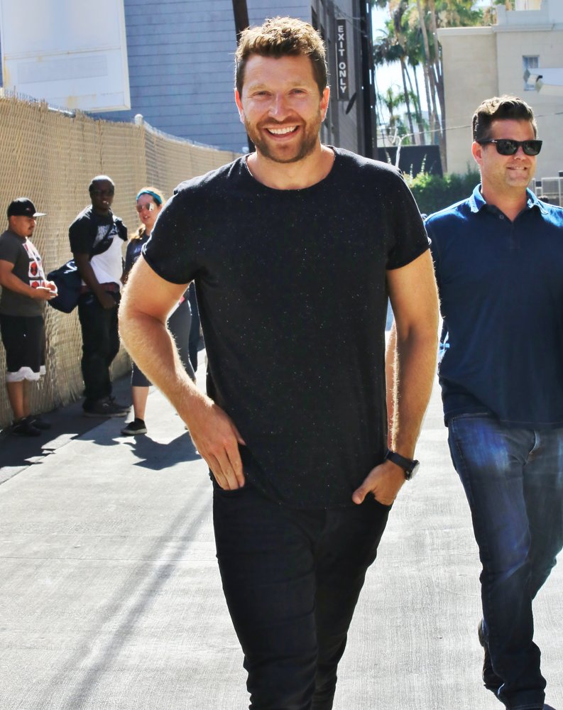 Brett Eldredge;<br>Brett Eldredge Arrives at ABC Studios to Appear on Jimmy Kimmel Live!