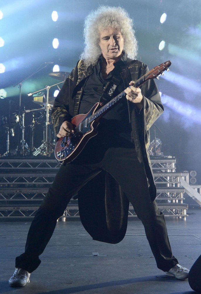 Brian May;Queen;<br>Queen and Adam Lambert Performing Live