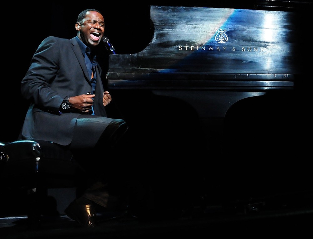Brian McKnight;<br>Brian McKnight Performs During His Just Me Tour Presented by Hot 105