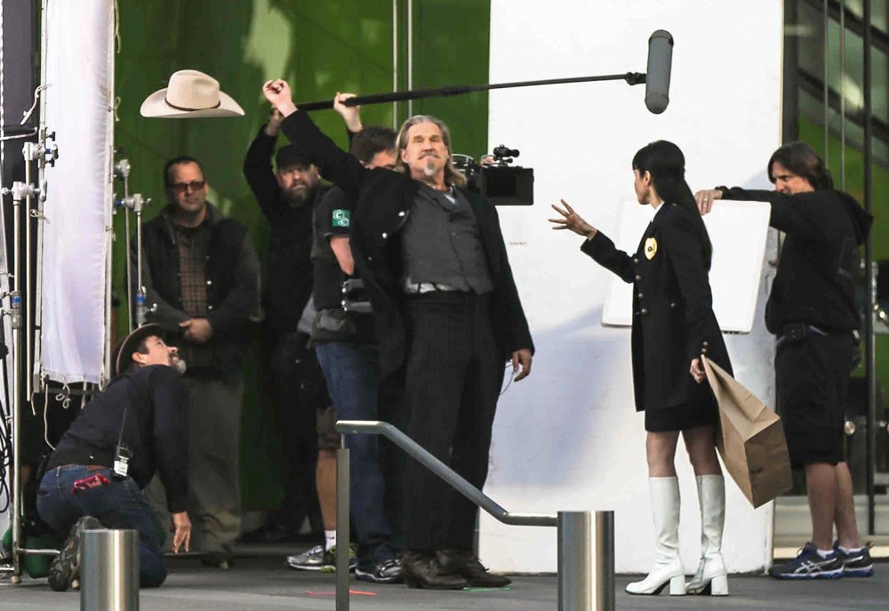 Filming Scenes for The Movie R.I.P.D.