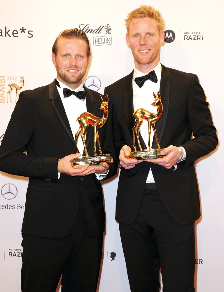 Julius Brink;Jonas Reckermann;<br>Bambi Awards 2012