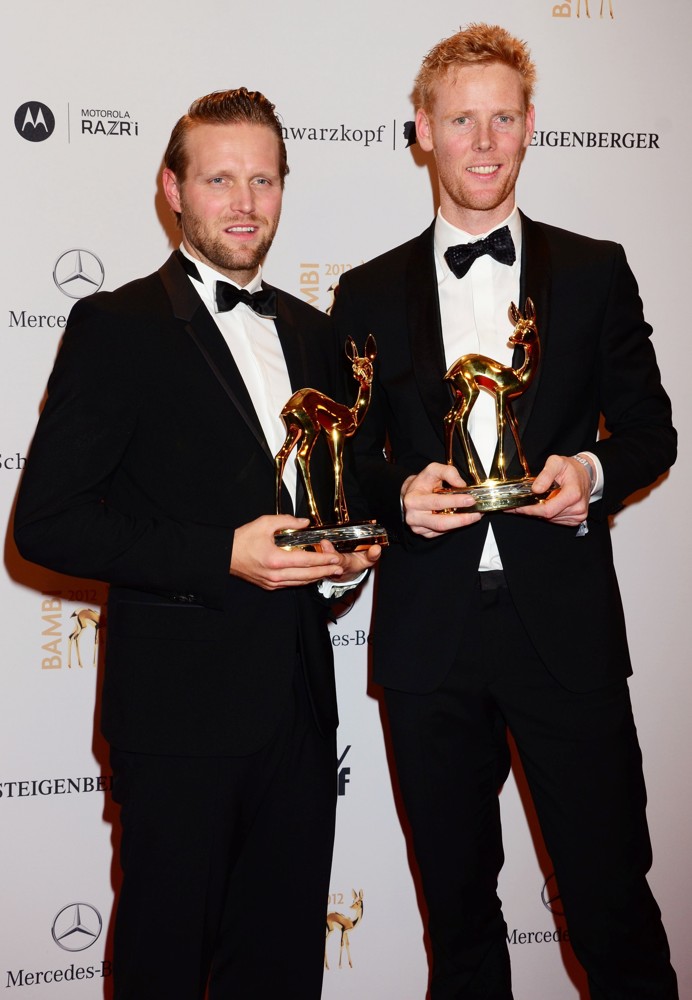 Julius Brink;Jonas Reckermann;<br>Bambi Awards 2012