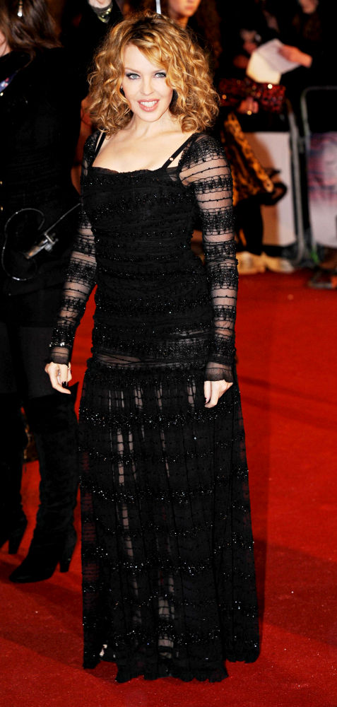 Kylie Minogue;<br>The BRIT Awards 2010 - 30th Anniversary - Arrivals