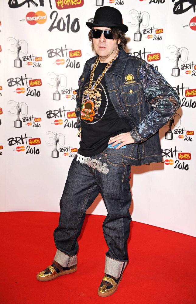 Jonathan Ross;<br>The BRIT Awards 2010 - 30th Anniversary - Press Room