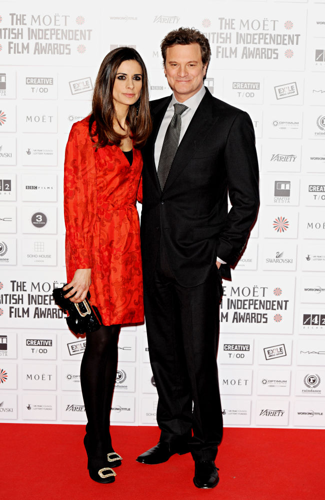 Livia Giuggioli;Colin Firth;<br>The British Independent Film Awards 2010 - Arrivals