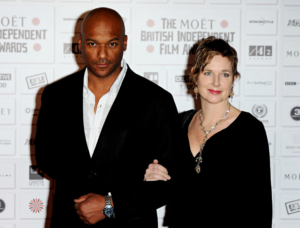 Colin Salmon;Fiona Hawthorne;<br>The British Independent Film Awards 2010 - Arrivals