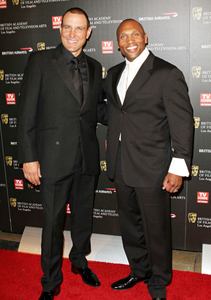 Vinnie Jones;Mark Rhino Smith;<br>BAFTA Los Angeles 2010 Britannia Awards
