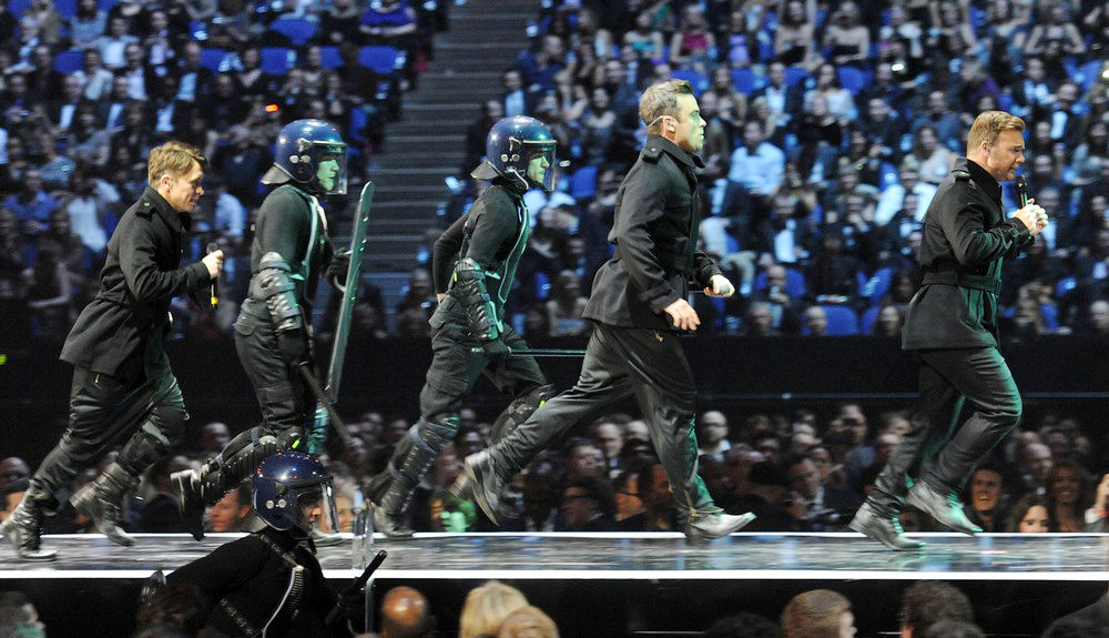 Take That;<br>The BRIT Awards 2011 - Inside