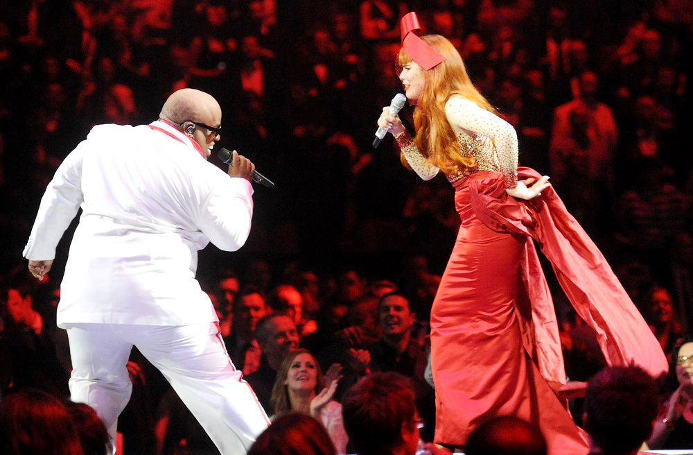 Cee-Lo;Paloma Faith;<br>The BRIT Awards 2011 - Inside