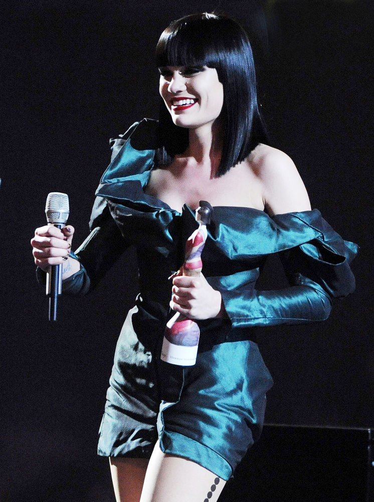 Jessie J;<br>The BRIT Awards 2011 - Inside